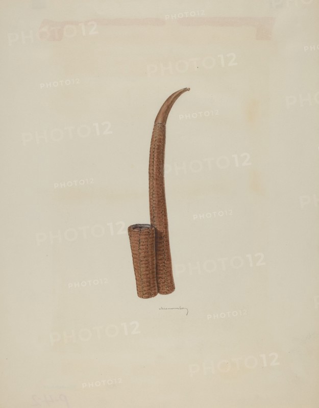Corn-cob Pipe, c. 1939.