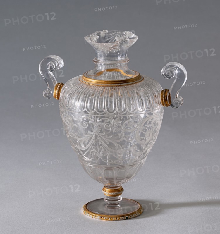 Vase with Two Handles, c. 1600 (vase); 19th century (handles).