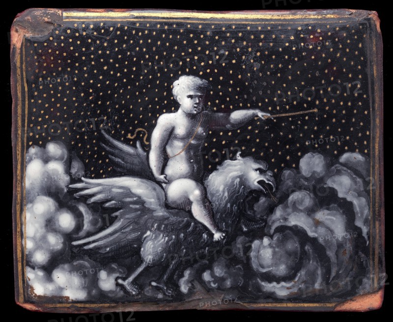 Plaque with Ganymede, mid 16th century.