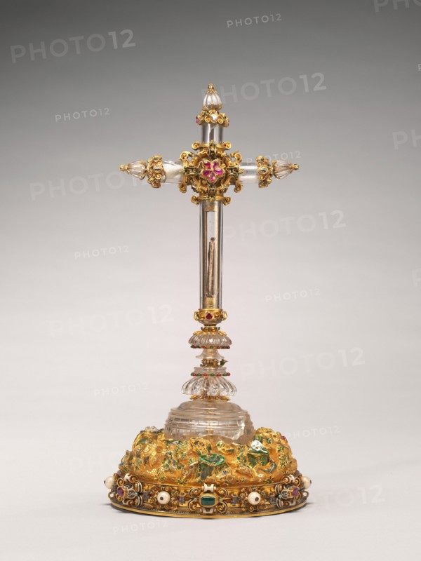 Reliquary Cross, 1550/1575, with late 19th century alterations.
