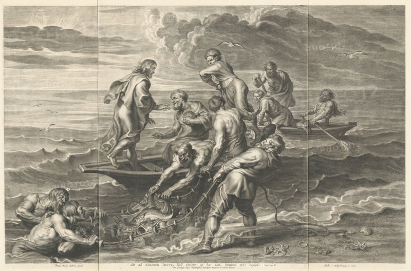 The Miraculous Draught of Fishes.