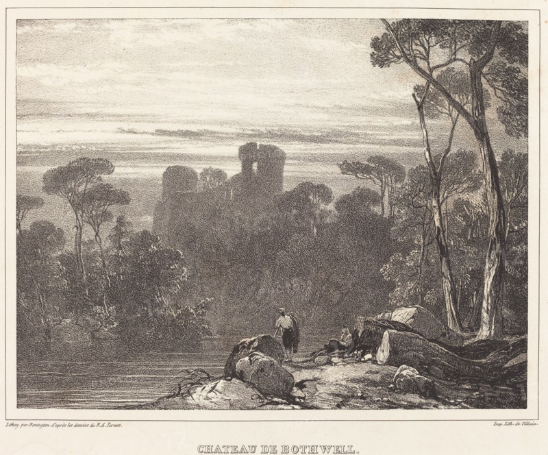 Bothwell Castle, 1826.