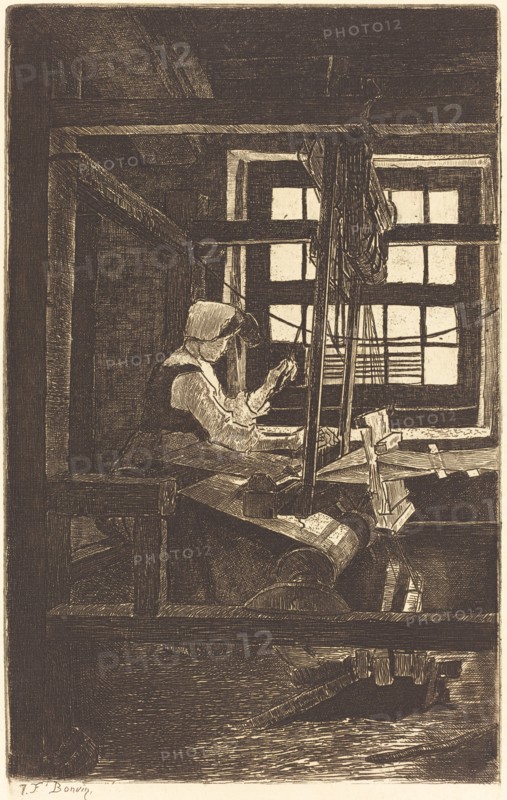 Weaver (La Tisserande), 1871.