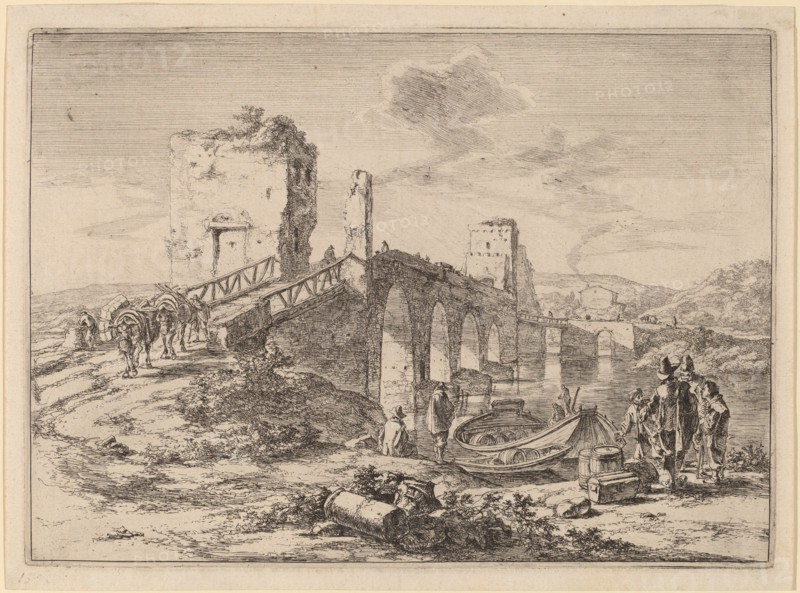 The Ponte Molle.
