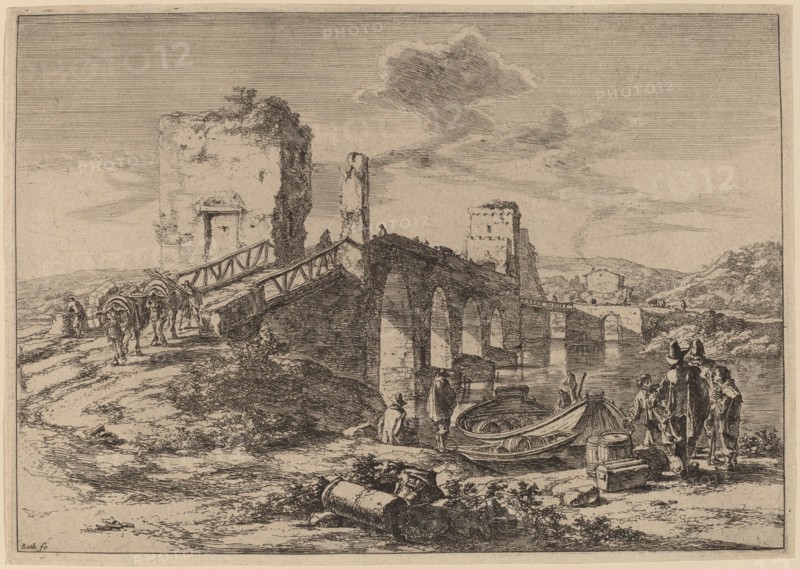 The Ponte Molle.