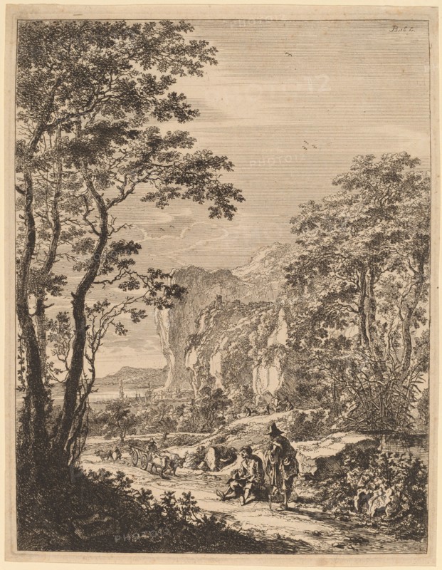 The Ox-Cart: View between Ancona and Sinigaglia.