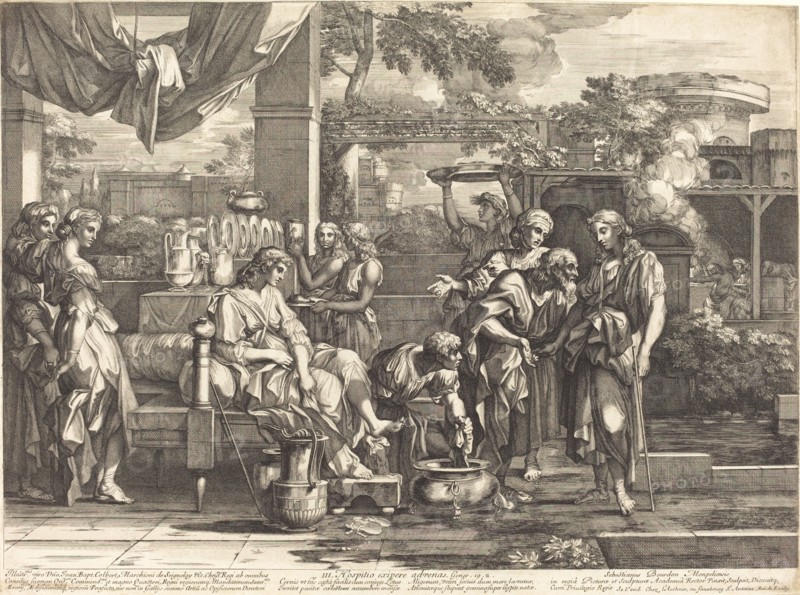 Hospitio exipere advenas, 1665/1670.