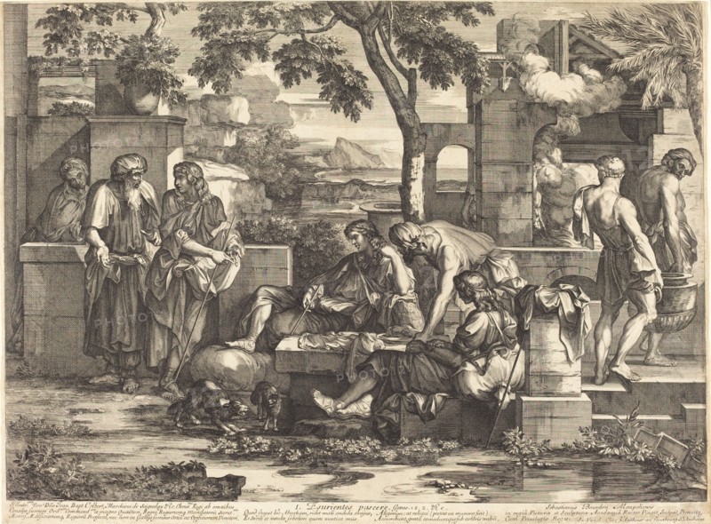 Esurientes pascere, 1665/1670.