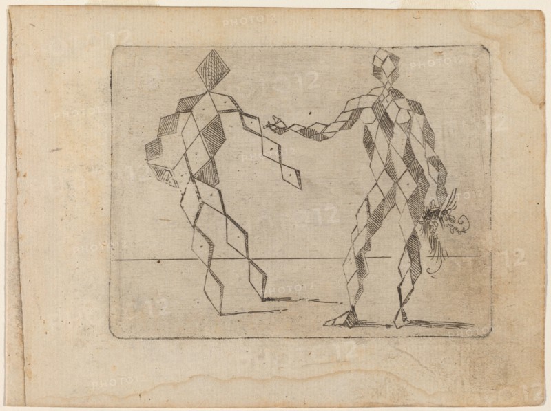 From "Bizzarie di varie Figure", 1624.