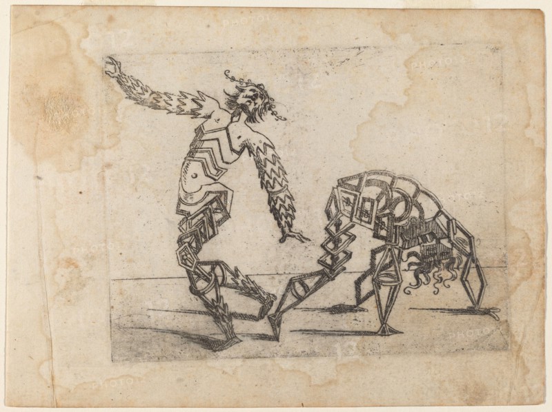 From "Bizzarie di varie Figure", 1624.