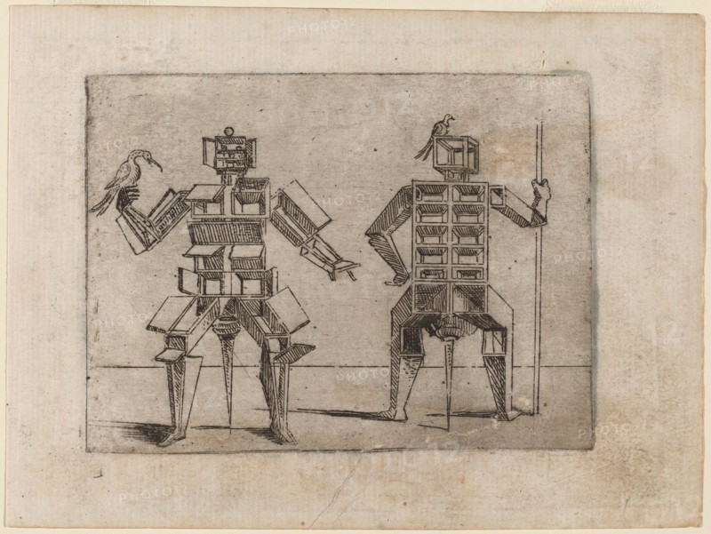 From "Bizzarie di varie Figure", 1624.