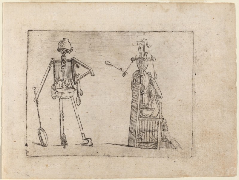 From "Bizzarie di varie Figure", 1624.