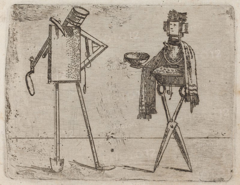 From "Bizzarie di varie Figure", 1624.