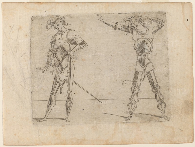 From "Bizzarie di varie Figure", 1624.
