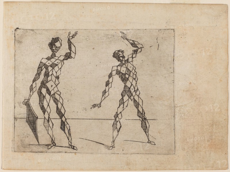 From "Bizzarie di varie Figure", 1624.