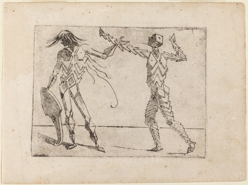 From "Bizzarie di varie Figure", 1624.
