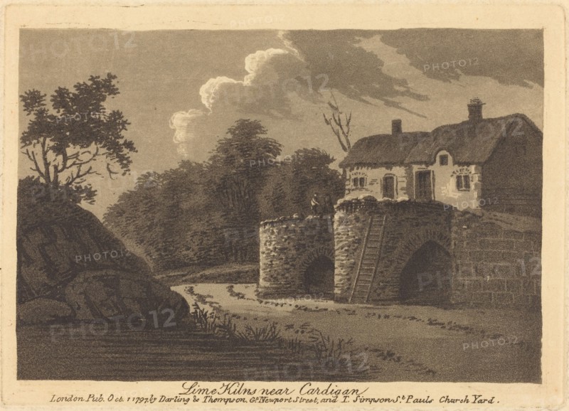 Lime Kilns near Cardigan, 1797.