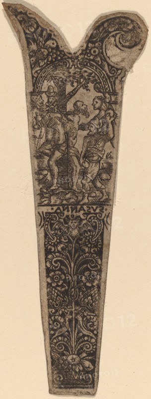 Ornament for Knife Handle.