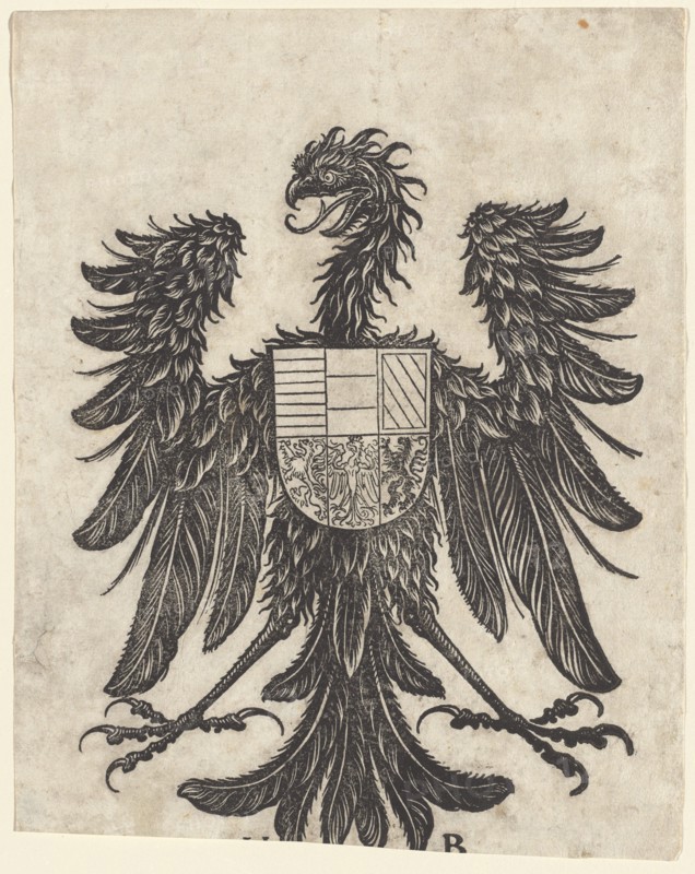 Coat of Arms with a Single Eagle, c. 1505.
