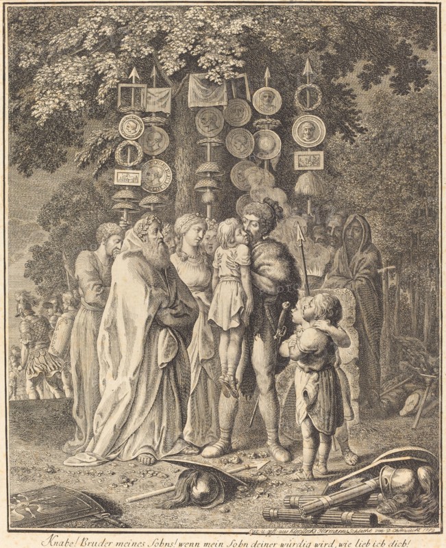 Ancient Teutons, 1782.