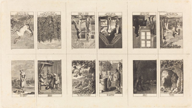 Illustrations to Fables & Tales by Gellert, Gleim, Hagedorn, Lichtwer and Pfeffel, 1793.