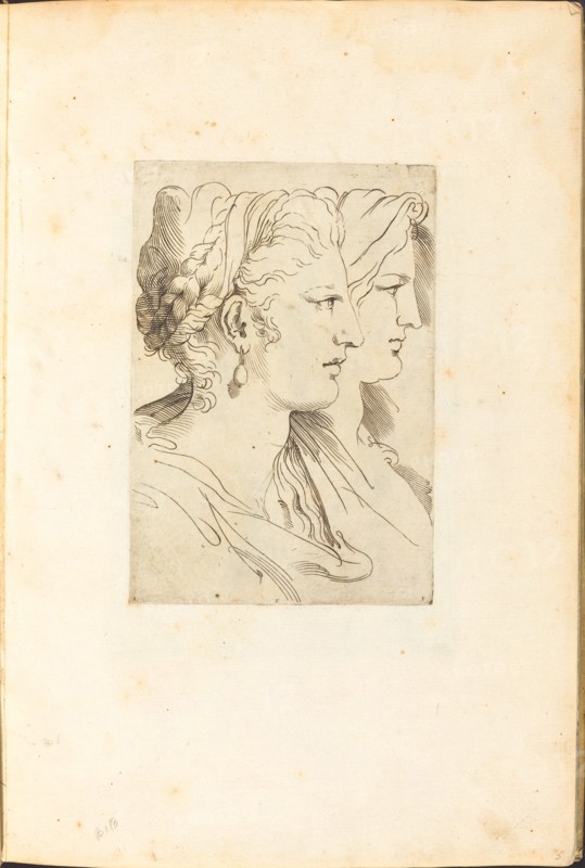 Print from Drawing Book, c. 1610/1620.
