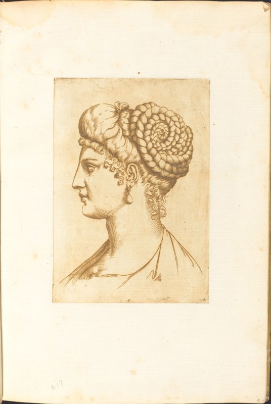 Print from Drawing Book, c. 1610/1620.
