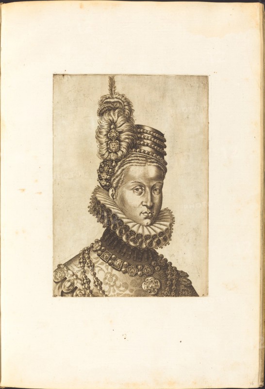 Print from Drawing Book, c. 1610/1620.