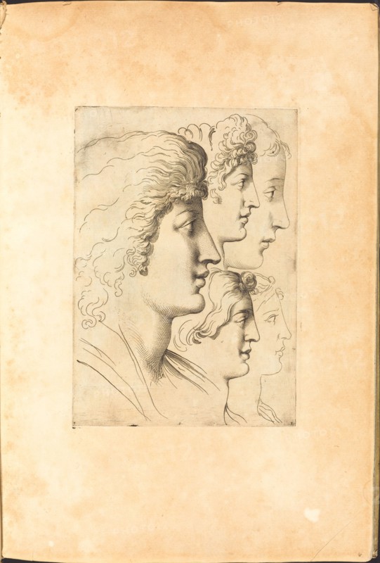 Print from Drawing Book, c. 1610/1620.
