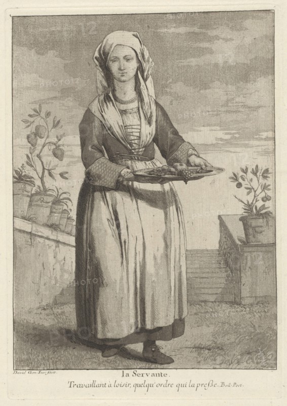 La Servante (The Servant), 1775.