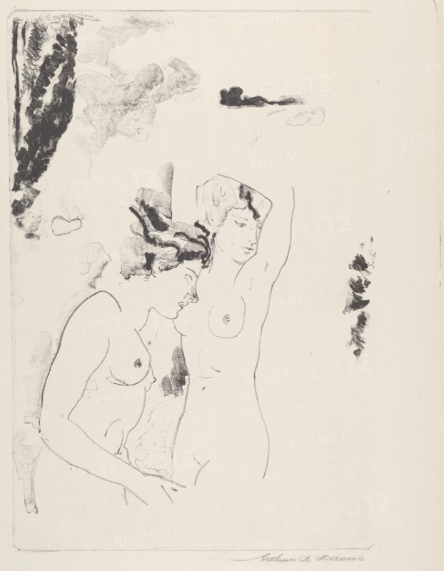 Nymphs of the Stream, 1919-1920.