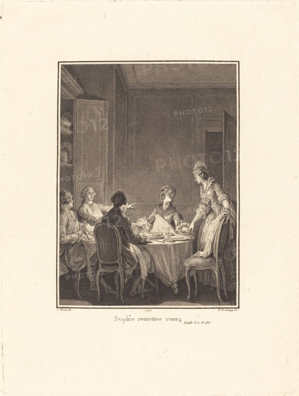 Sophie remettez-vous, 1779.