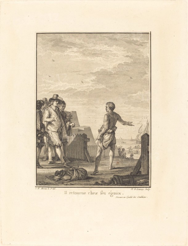 Discours sur l'égalité des conditions: Il retourne chez ses égaux, 1778.
