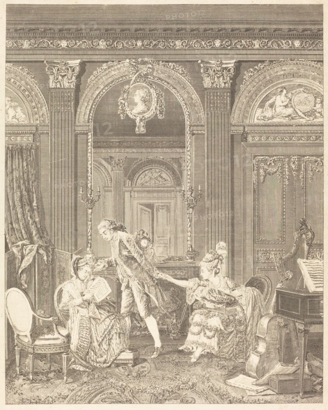 Le Billet doux, 1778.