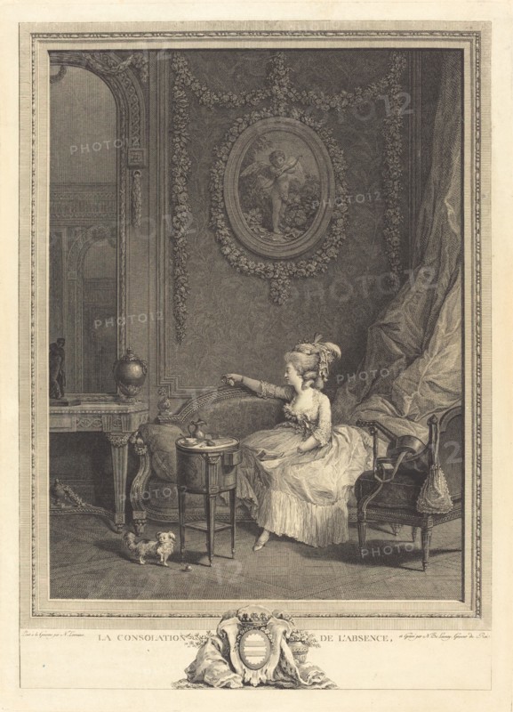 La Consolation de l'absence, 1785.