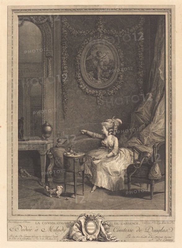 La Consolation de l'absence, 1785.