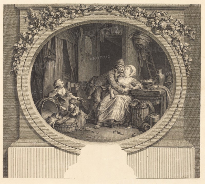 La Félicité villageoise, 1784.