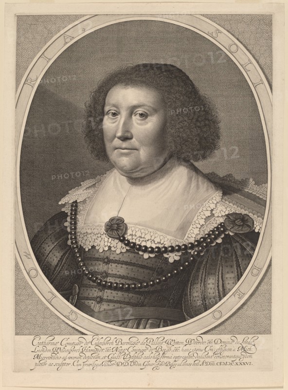 Catherine, Countess of Pallandt, in or after 1636. Creator: Willem Jacobzoon Delff.