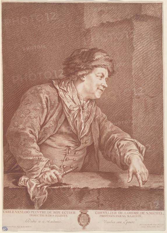 Carle Van Loo, c. 1760.