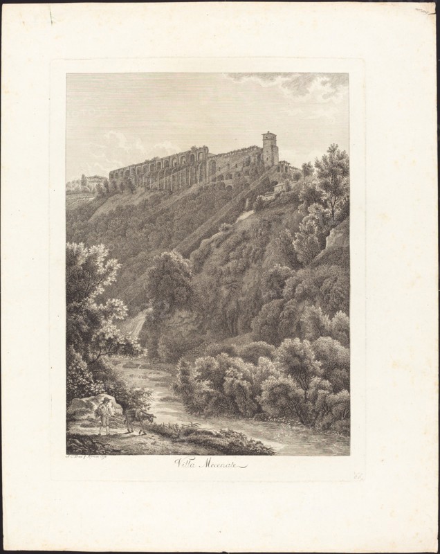 Villa Mecenate, 1798.