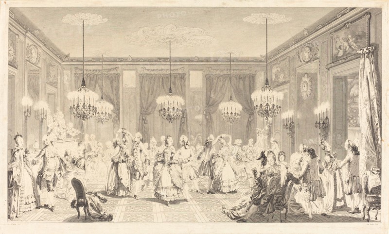Le bal pare, 1774.
