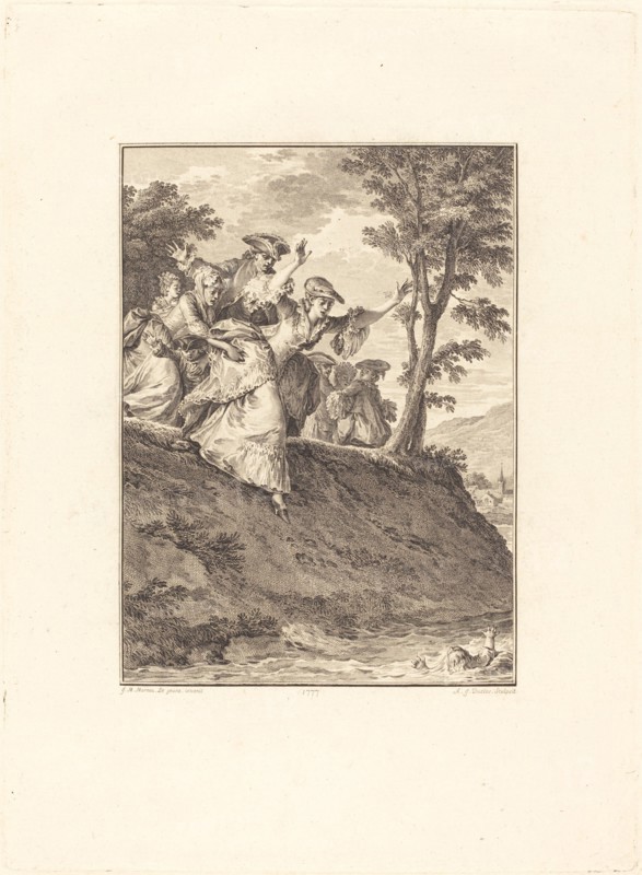 Elle s'élance après lui, 1777.