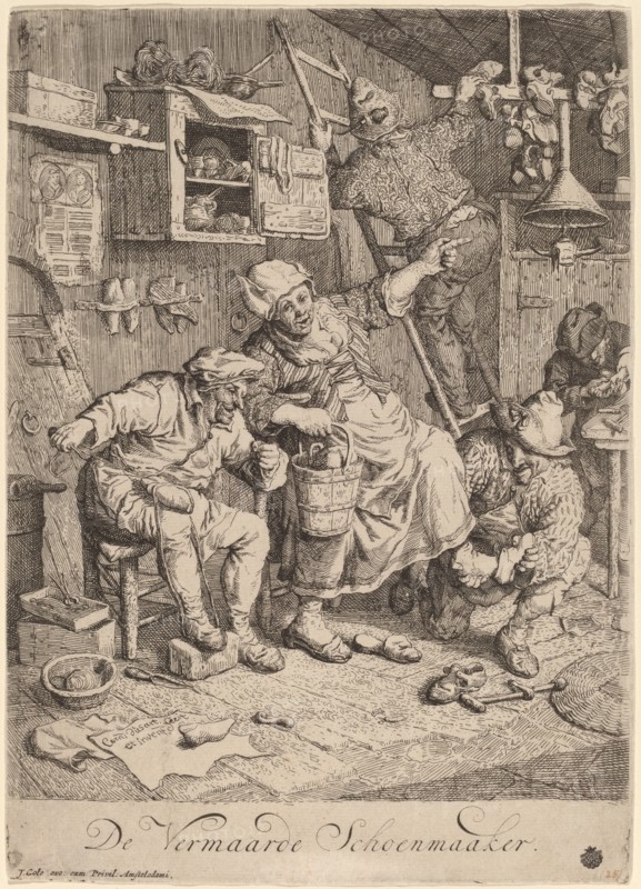 The Merry Shoemaker, 1695.