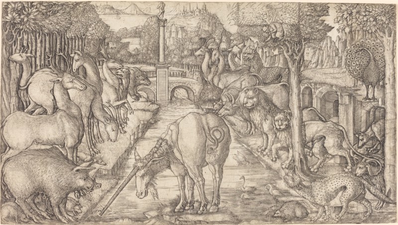 The Unicorn Purifies the Water with Its Horn, probably c. 1555/1561.