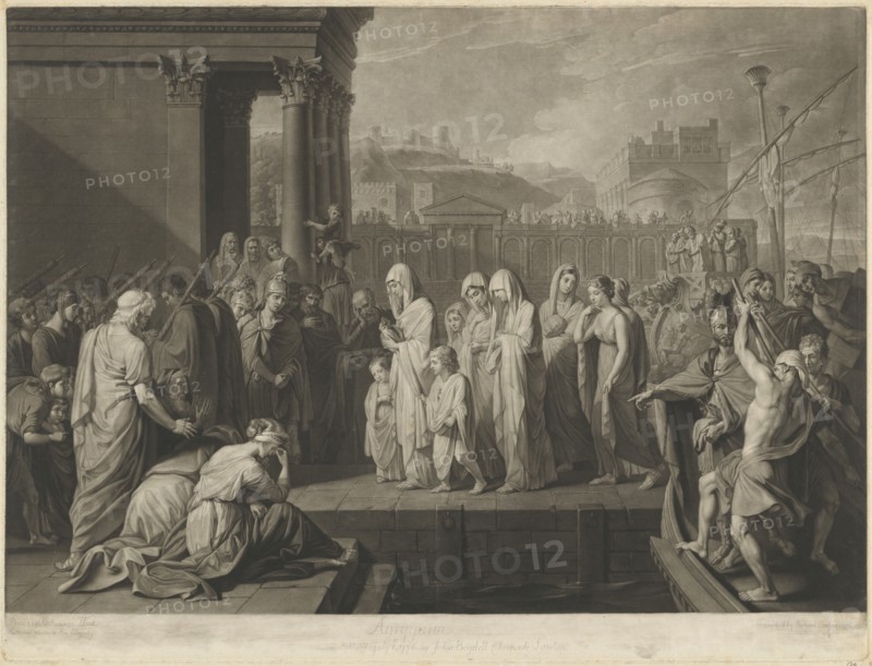 Agrippina Landing at Brindisi with the Ashes of Germanicus, 1776.