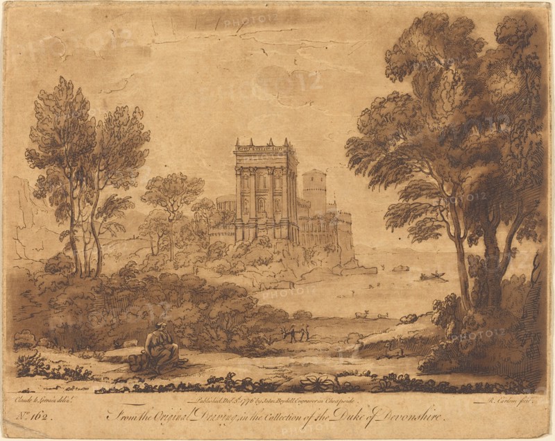 Landscape No. 162 from "Liber Veritatis".