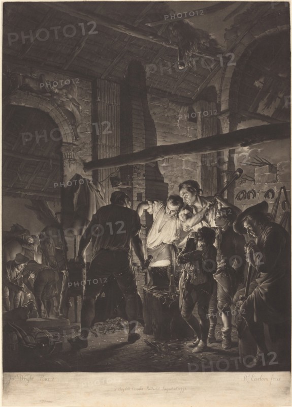 The Blacksmith's Shop, 1771.