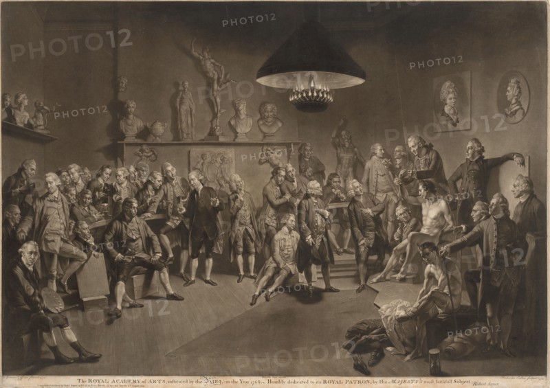 The Royal Academy of Arts, 1773.