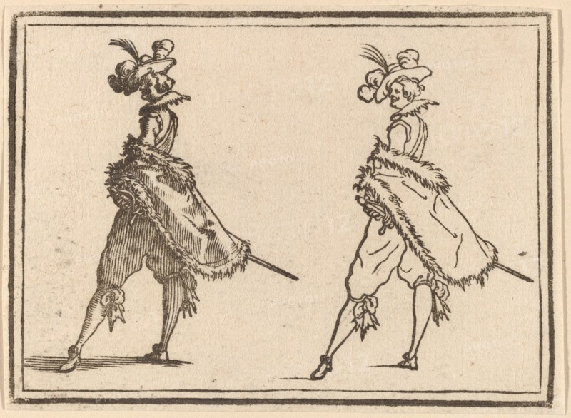 Gentleman Viewed from the Side, 1621.