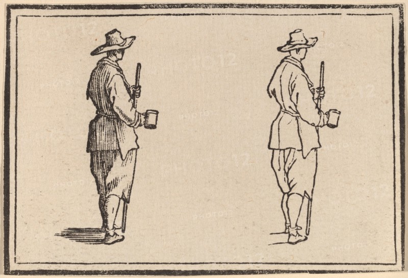 Peasant with a Cup, 1621.